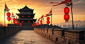 西安(an)-兵馬俑-華清(qing)池-乾陵-明城(cheng)牆雙